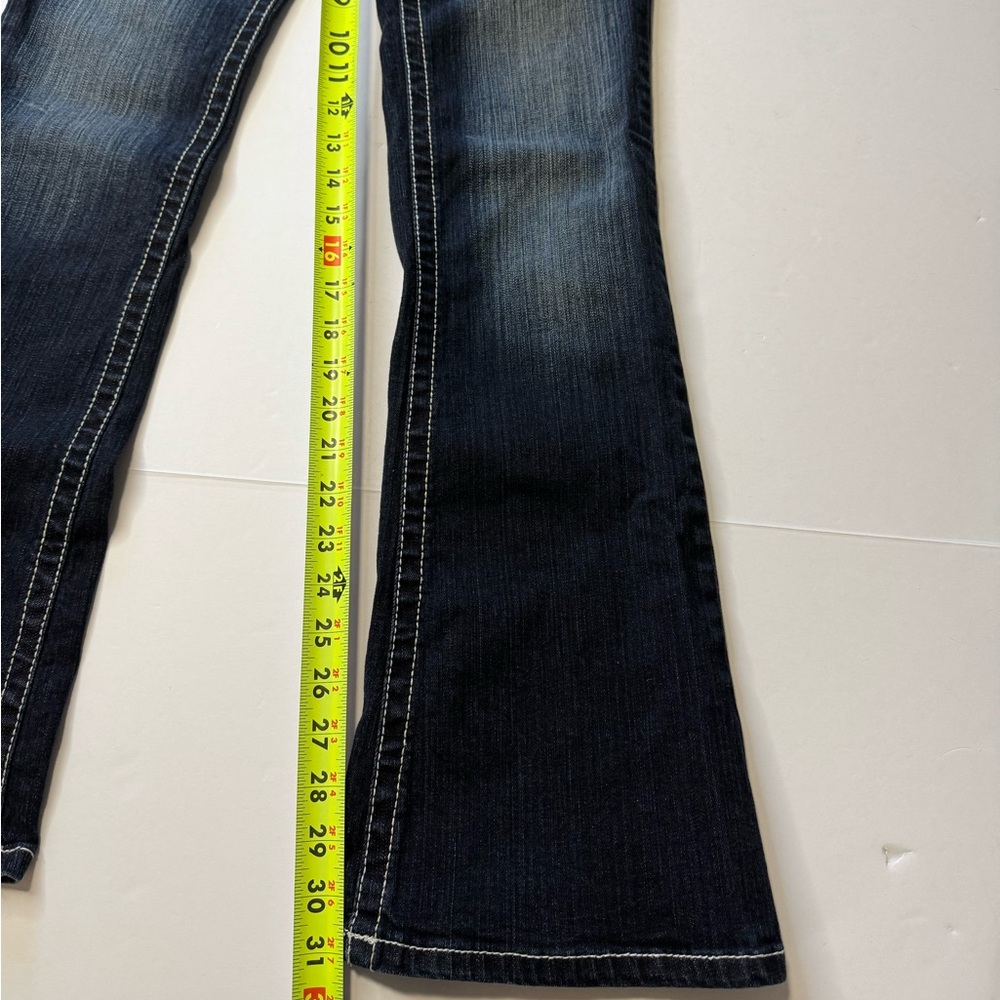 Rue21 Mid-rise Bootcut Dark Wash Jeans- Size 5/6 - Picture 3 of 8